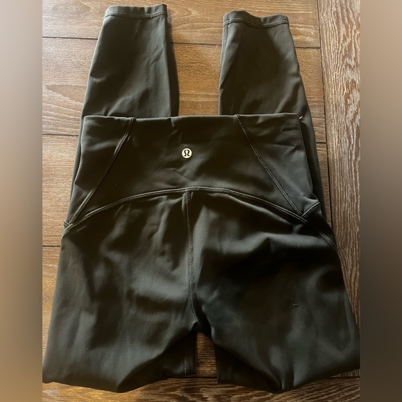 Lululemon Olive Green Size 4 leggings - Picture 2 of 3